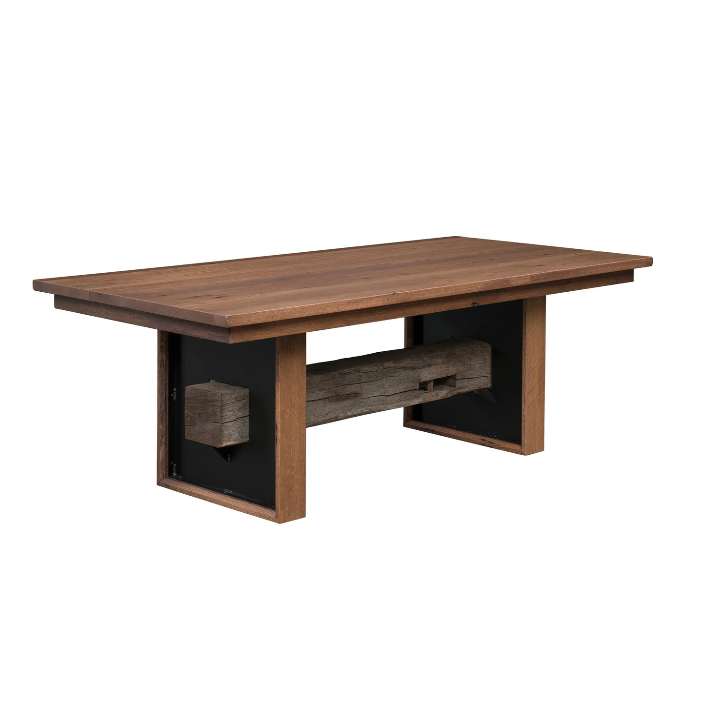 Table en bois de grange de 1869