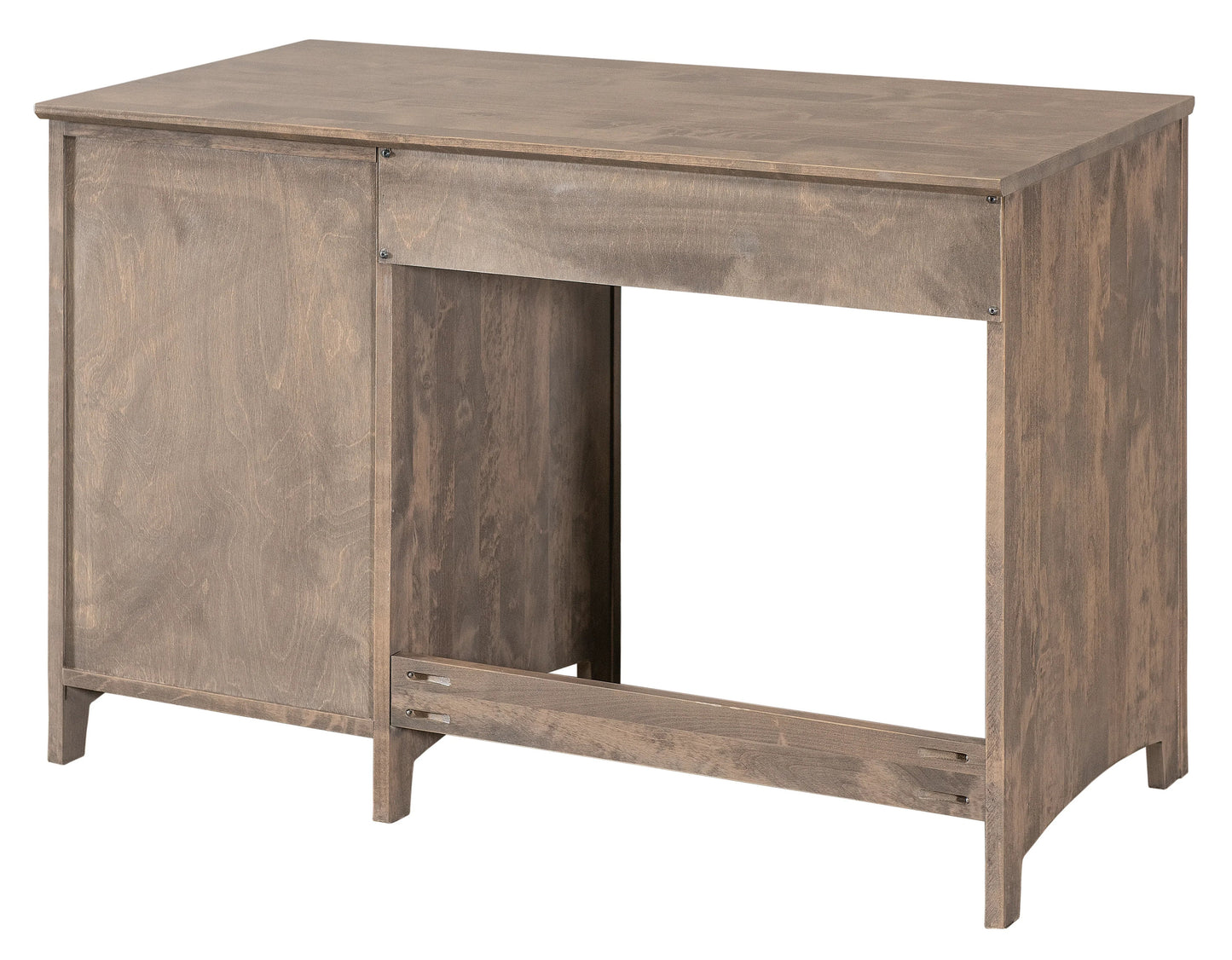 Bureau à caisson simple en aulne