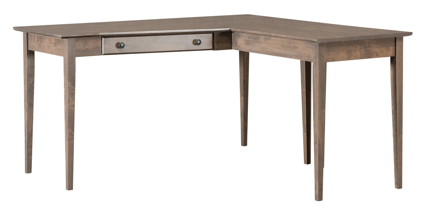 Bureau modulaire en coin Alder