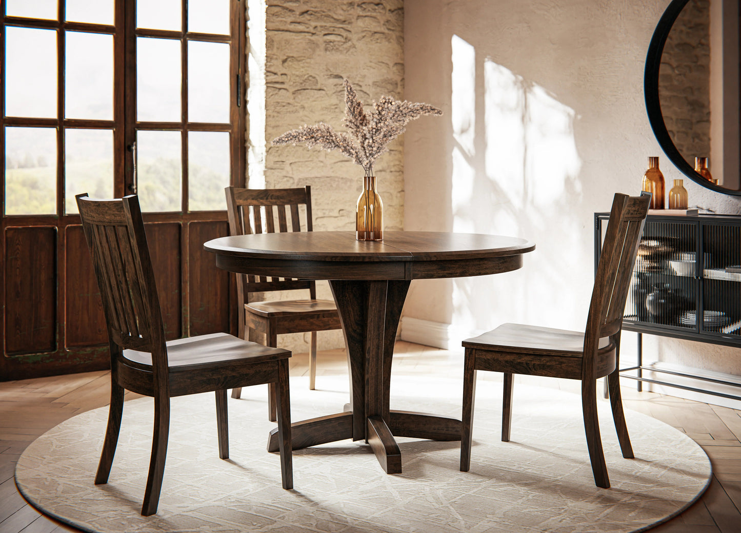 Table à piédestal Uvalde