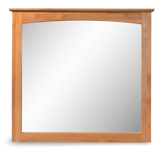 Miroir arqué Shaker en aulne