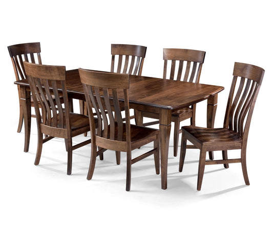 Ensemble de salle à manger avec table d'appoint Bow et chaise Nathan