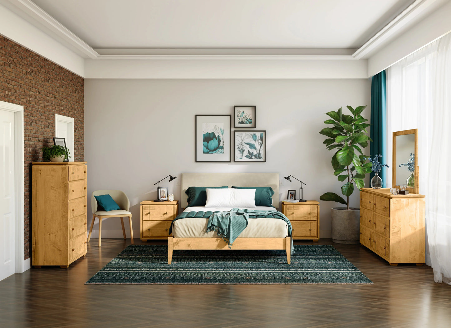 Commode 5 tiroirs Hudson