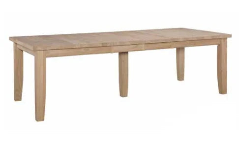 Grande table à pieds de ferme