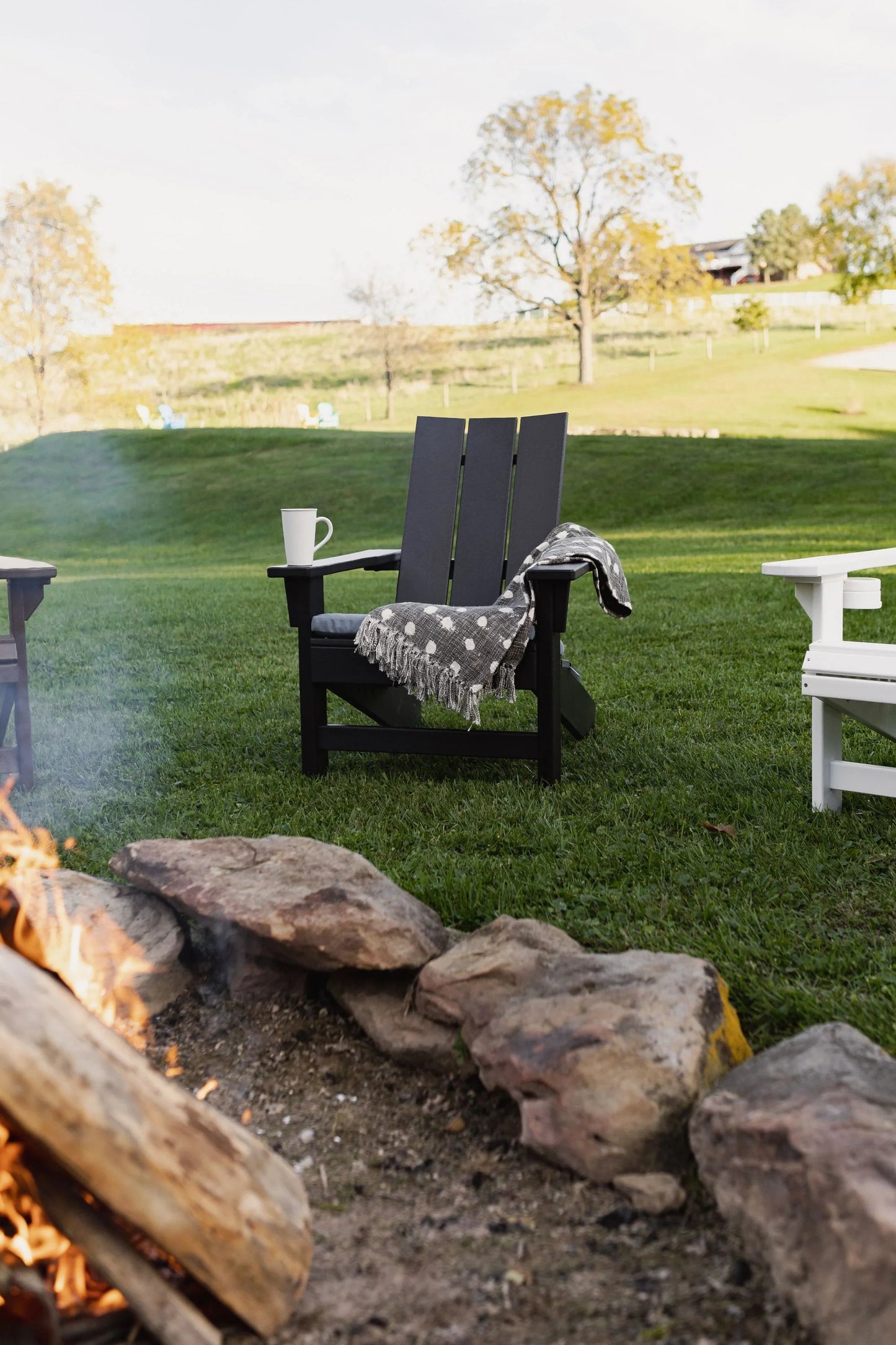 Chaise Adirondack moderne