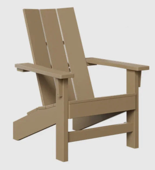 Chaise Adirondack moderne