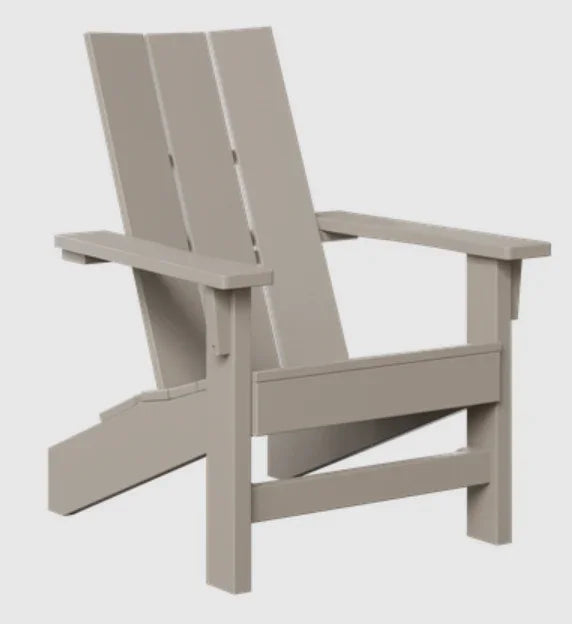 Chaise Adirondack moderne