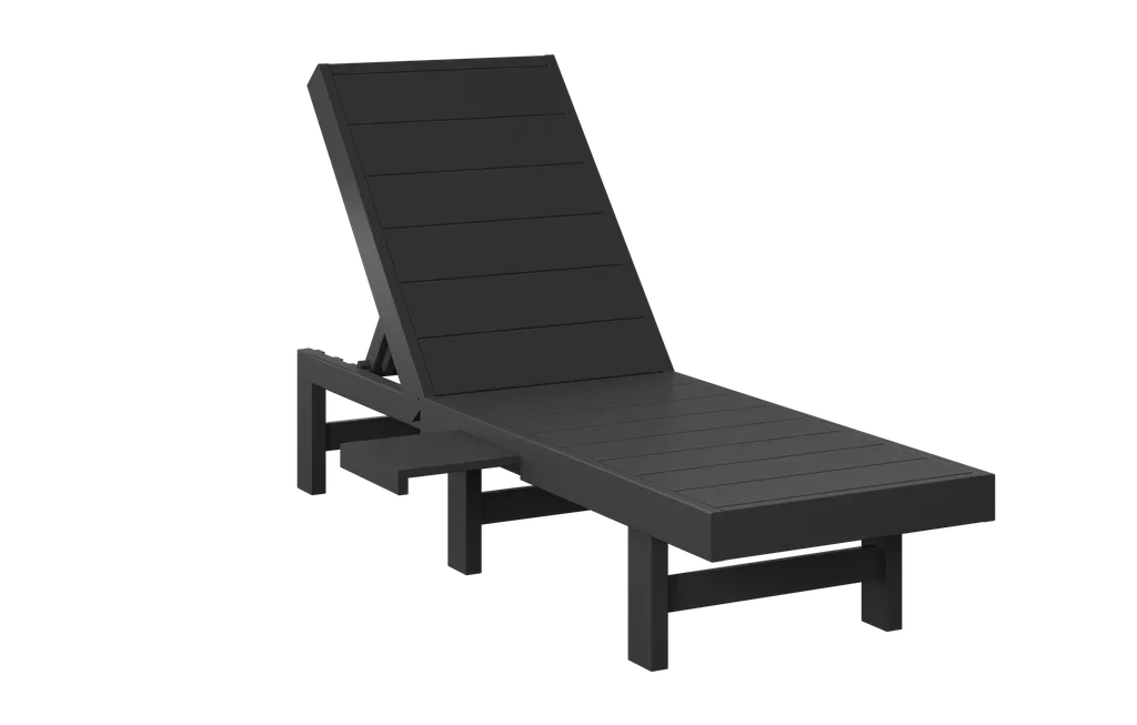 Chaise longue d'extérieur moderne