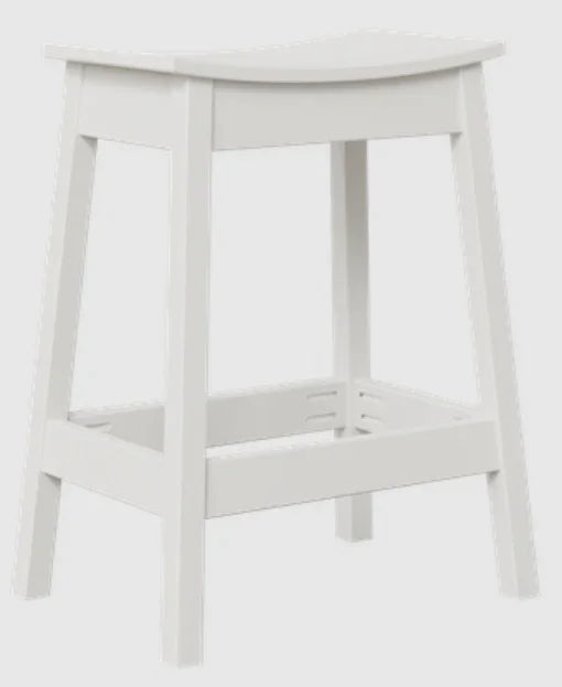 Tabouret de bar d'extérieur en forme de selle