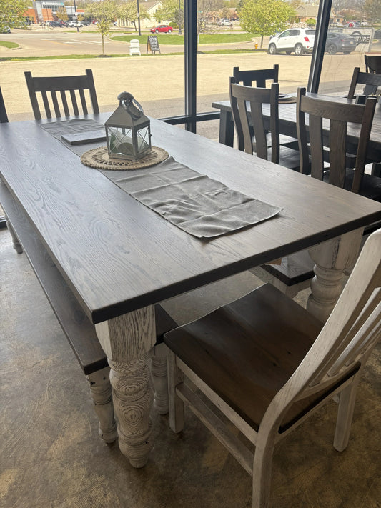 Liquidation - Ensemble de table de ferme